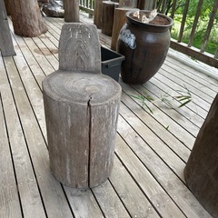 木の椅子
の画像