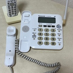 パナソニック　コードレス電話機　の画像