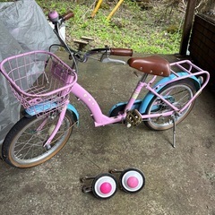 子供用自転車16インチ　補助輪付き