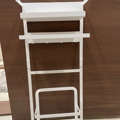 洗濯機横　収納ラック