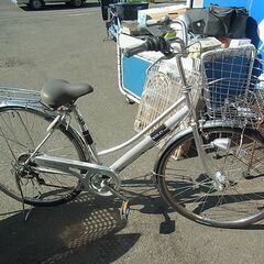 27インチ　自転車　WISLEY　ウィズリー　6段切替　LEDラ...