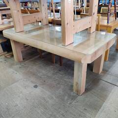 【愛品倶楽部柏店】ハンドメイド ダイニングテーブル 大