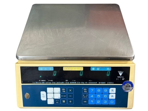 TERAOKA【 DS-688F 】寺岡 電気抵抗線式はかり ひょう量6Kg