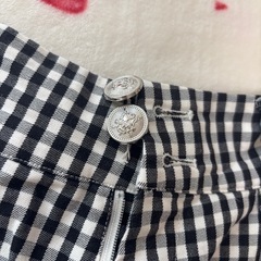 ショートパンツ　チェックの画像