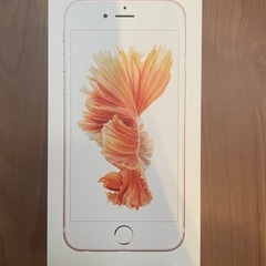 【箱&付属品】Apple iPhone 6s ピンクゴールドの画像