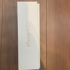 【箱&付属品】Apple iPhone 6s ピンクゴールドの画像