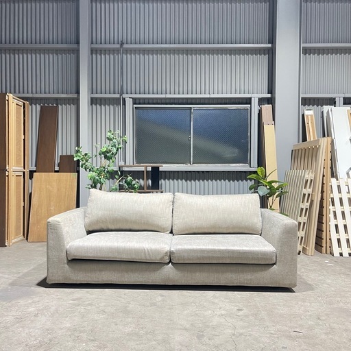 2人掛けソファ ニトリ ナルタ 幅142×奥行89×高さ95cm ハイバック 布 