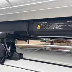 【値下げしました】ルーフボックス、ベースキャリアセット、マット３点の画像