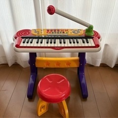 Toyroyal トイローヤル キッズキーボードDX ピアノ の画像