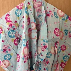女の子 浴衣 120cm 水色