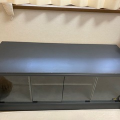 テレビ台  収納棚 ガラス扉