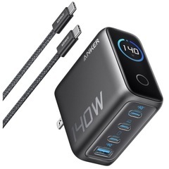 新品未開封 今年5月NEWモデル 液晶搭載 Anker Char...