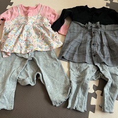 ベビー服　80 ロンパースの画像