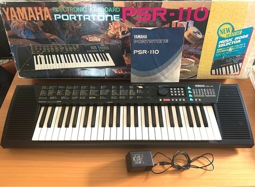 YAMAHA ヤマハ　PSR-110 電子キーボード/電子ピアノ ヤマハ PORTATONE PSR-110 電子キーボード - メルカリ