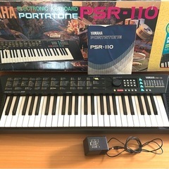 YAMAHA ヤマハ　PSR-110 電子キーボード/電子ピアノ