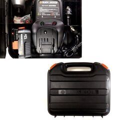 BLACK＆DECKER 12V コードレスインパクトドライバー SX5120 急速充電器 バッテリー×2 ケース付き 工具 DIY 札幌市 中央区 南12条の画像