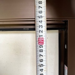 玄関中折網戸の画像