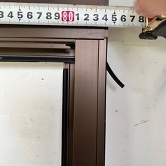 玄関中折網戸の画像