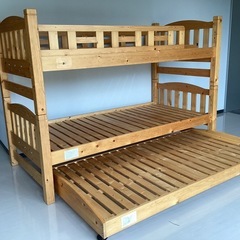 三段ベッド【町田市再生家具】　250475