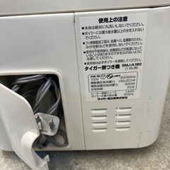 K2505-342 TIGER 餅つき機 SMJ-A180 2011年 杵・フタなし 動作確認済み キズ汚れ有りの画像