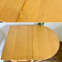キッチンワゴン 折りたたみ天板の画像