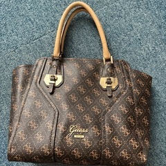 GUESS ゲス ハンドバッグ ブラウン バッグ
