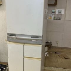 SHARP 401L 冷凍冷蔵庫（5ドア）SJ-PV40J-W（2004年製）現地引き取り限定