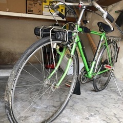 自転車　昭和　レトロ
の画像