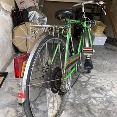 自転車　昭和　レトロ
の画像