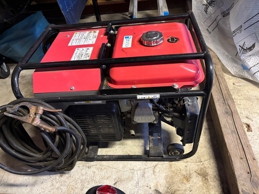 溶接機兼用ガソリン発電機
