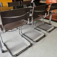高級感 ダイニングorミッティング 7点セット、180cm Used/キレイの画像