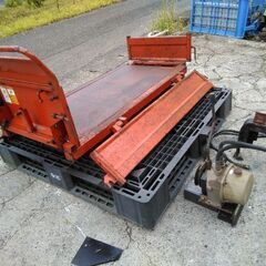 運搬車用 リフトダンプ荷台、油圧ポンプ  セット　実働の画像