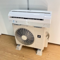【8畳用】 SHARPエアコン2.5kw 2018年製 288  