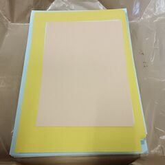 （ご予約済md）(未使用)カラー用紙(A3～色々) 約500枚の画像