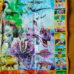恐竜キング　変身レジャーバッグ／レジャーシト　中古　送料が高いので取りにこれる方限定の画像