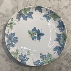 大皿（花柄）たち吉 箱無し 皿 直径27.5㎝ 店頭販売 南区花畑