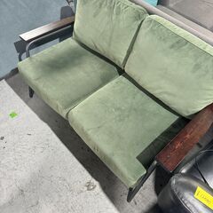 大阪❗️♻️エコマックス♻️配送も可🙌⭕️「S994」⭐️Basquiat⭐️コーデュロイ 2人掛けの画像