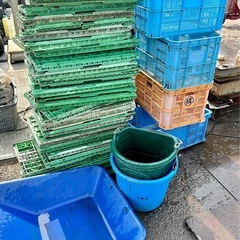 コンテナ　箱　バケツ　サイズ色々！　プラスチック　　　　　