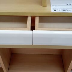 ★ジモティ割あり★TJ11666 ニトリ 棚 ナチュラル H120×D21×W100 クリーニング済みの画像