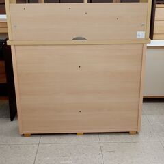 ★ジモティ割あり★TJ11666 ニトリ 棚 ナチュラル H120×D21×W100 クリーニング済みの画像