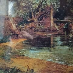 ジョン・コンスタブル干し草車複製名画額付き (Ao.home) 札幌の