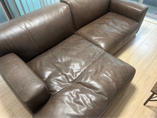 クラッシュゲート　tabu toto sofa カウチソファ　オイルレザー tabu TOTO SOFA / タブー トト2 カウチソファ - インテリア