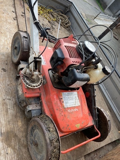 クボタ 自走式草刈機 GC-K502EX 部品取り　補修用　ジャンク カルマックス 法面 引取限定 クボタ 自走式草刈機 GC-K502EX 部品取り 補修用 ジャンク カル