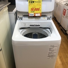 ★K028★2018年製Panasonic製8.0㌔洗濯機★6ヶ...