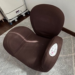 エアリーシェイプ 座椅子 マッサージチェア 茶色