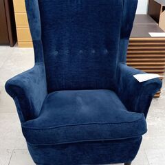 ★ジモティ割あり★TJ11670  1人掛けソファー 青 H×D...