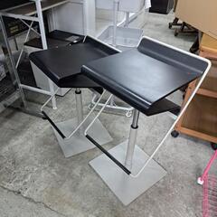 値下げ10,000円‼️美品 激安 ガラスハイカウンター&チェア2点 3点セットの画像