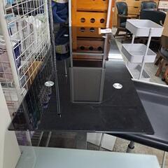 値下げ10,000円‼️美品 激安 ガラスハイカウンター&チェア2点 3点セットの画像