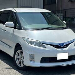 車検ロングR9/5まで! 修復歴無 エスティマハイブリッド 両側...