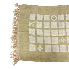 ルイヴィトン LOUIS VUITTON ストール モノグラム ベージュ